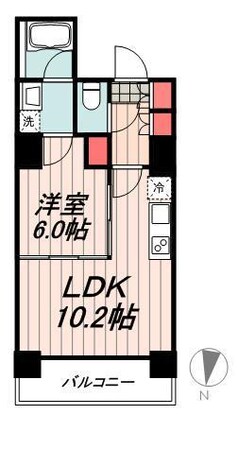 パークアクシス住吉の物件間取画像